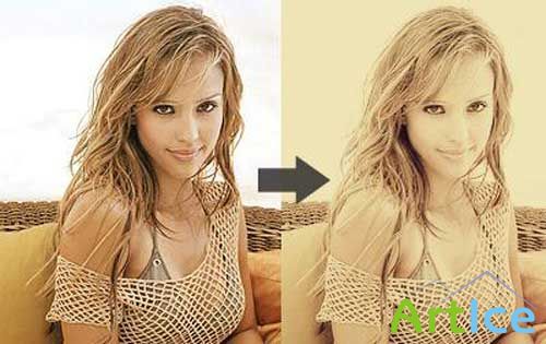 Action Photoshop "Melon"