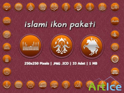 Islamic icons pack
