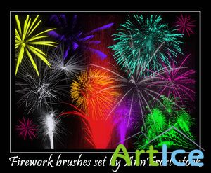 Firework Brushes