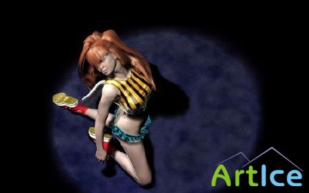 Sexy 3D Girls Wallpapers