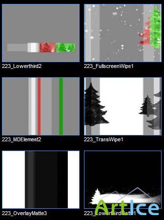 ����������� Digital Juice - Editor's Toolkit 09: Christmas Tools set 223