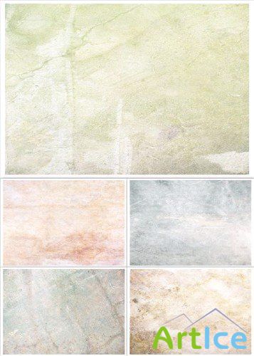Delicate grunge textures