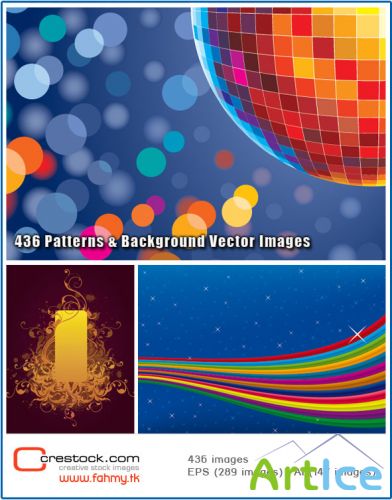 436 Patterns & Backgrounds vector images