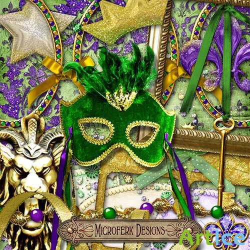 Scraps - Mardi Gras!