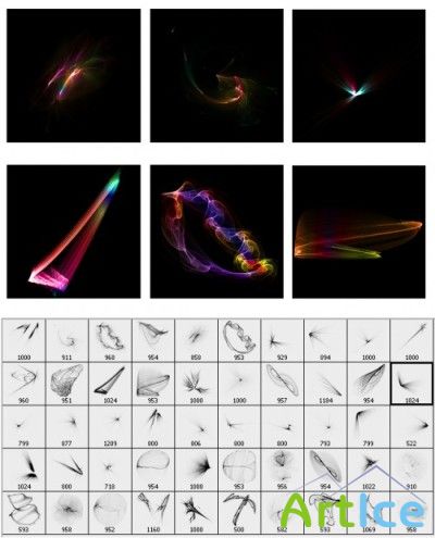 - Light shapes ( )