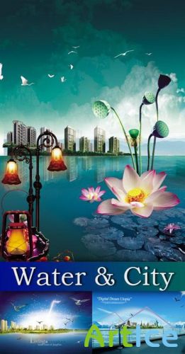    (water & city) - PSD 