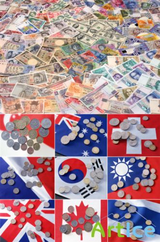 Clipart - Finance and Currencies