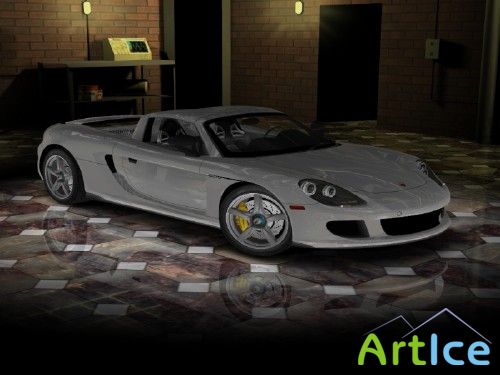 AutoWorld Garage 3D Screensaver 1.3
