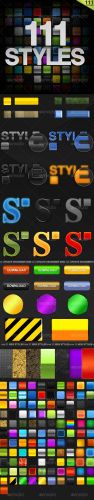 100 Photoshop Styles - GR
