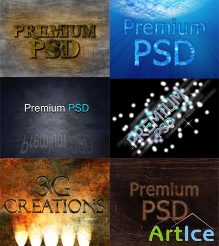 ��������� ������� � PSD