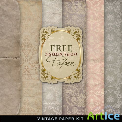 Textures - Old Vintage Backgrounds #26
