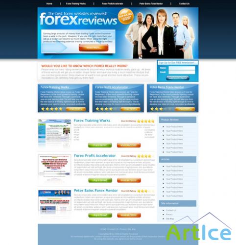 Review Style Landing Pages Templates Diet Forex Credit Repair Colon Cleanse