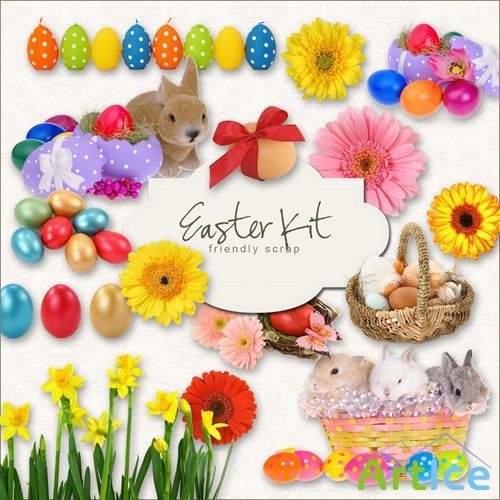 Scrap-kit - Easter Elements