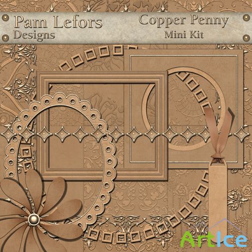 Scrap-kit - Copper penny