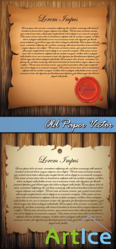 Old Paper Vector