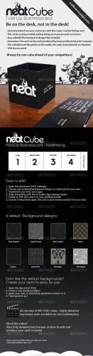 neat Cube Business Card - 8 Backgrounds - GraphicRiver neat Cube Business Card - 8 Backgrounds - GraphicRiver