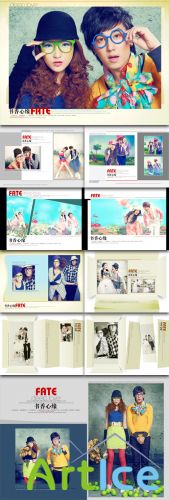 Studio photo template scholarly Xinyuan