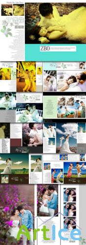 Wedding Photo Templates - Lilac Time