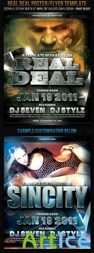 RealDeal Poster/Flyer Template - GraphicRiver