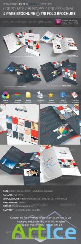 GraphicRiver - Dynamic 4 Page Brochure & Tri Fold GraphicRiver - Dynamic 4 Page Brochure & Tri Fold