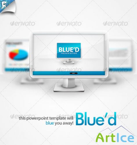 GraphicRiver - Blue'd Presentation - Blue you away GraphicRiver - Blue'd Presentation - Blue you away
