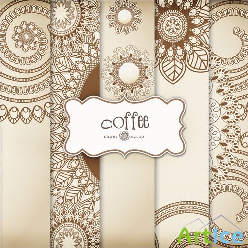 Textures - Coffee Backgrounds #3