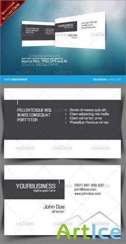 Seextwood Crispy business card - GraphicRiver