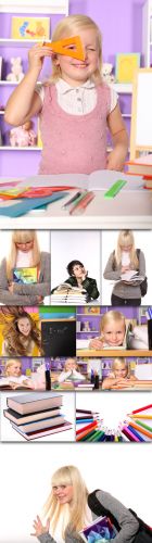 Rastr Cliparts - school, education