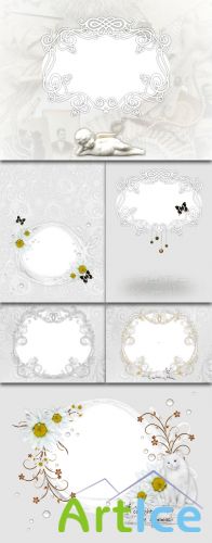 Vintage White Backgrounds #1