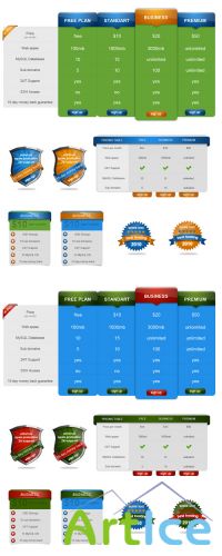 Pricing Table high res