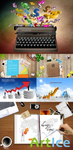 Collection source PSD Pack # 24