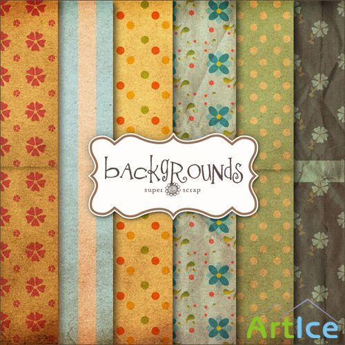 Textures - Old Vintage Backgrounds #45