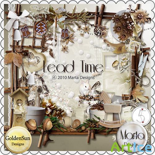 Scrap-set - Lead Time by GoldenSun Designs and Marta Designs