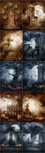 Wicked Halloween Backgrounds - The correct reference