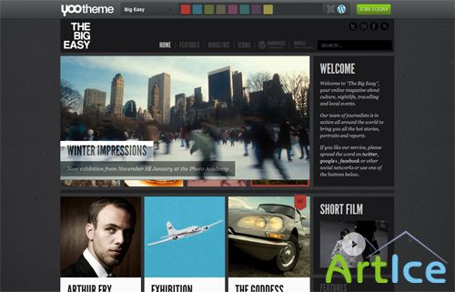 YooTheme - Big Easy v1.0.1 - Nov 2011 Theme For Wordpress YooTheme - Big Easy v1.0.1 - Nov 2011 Theme For Wordpress