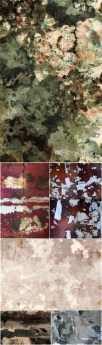 Textures - Rusty, Flaky Old Paint Vol. 01