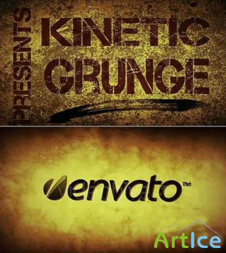 After Effects Project - Kinetic Grunge