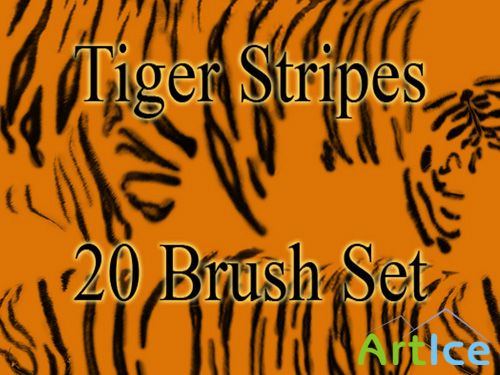 Tiger Stripes Brush Set