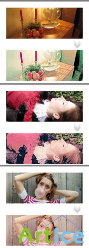 Cool Photoshop Action pack 168