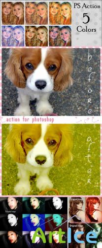 Cool Photoshop Action pack 195