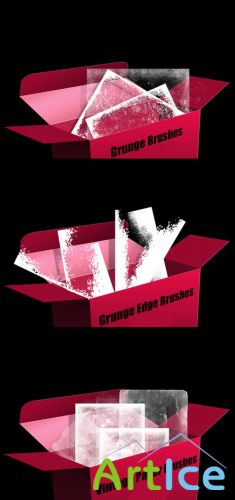 Vintage Paper, Grunge Edge and Grunge Texture Brushes