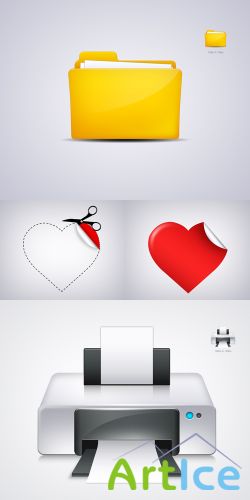 PSD Sources - Mix Icon Object - 2