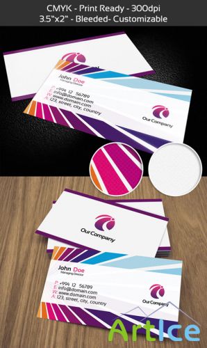 Business Cards - Managing Director