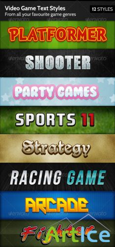 GraphicRiver - Video Game Text Styles 144135