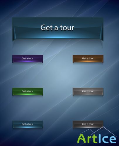 Website Buttons for Photoshop - Get a Tour