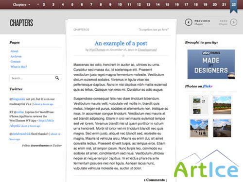 WooTheme - Chapters v1.0.7 For Wordpess