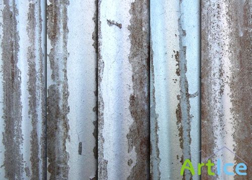 Textures - Grungy Silver Tin