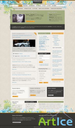 RocketTheme - Paradox for Joomla 2.5