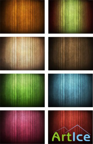 Wood Background Set
