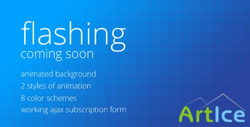 ThemeForest - Flashing - Coming Soon Page